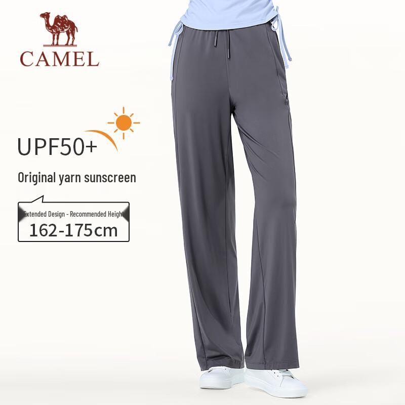CAMEL Women s Ice-Feel Sun Protection Wide-Leg Pants Y24BAWQ6036 XXL