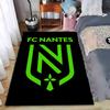 FC Nantes Green Logo Carpet suitable as a non-slip mat for the living room or bedroom sofa