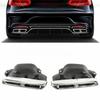 Stainless Steel Tailpipe Cover for 2014-2024 Mercedes-Benz S-Class W222/S63/S65