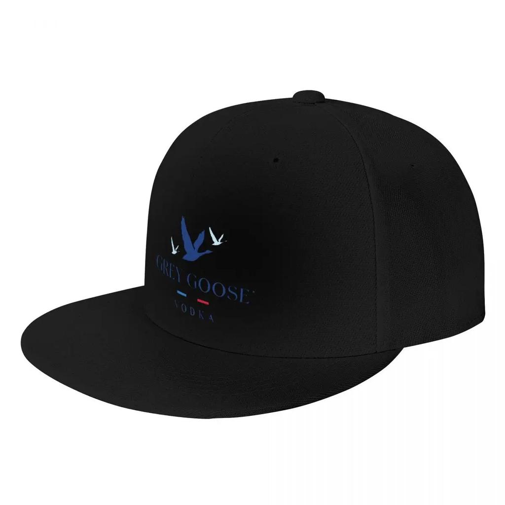 Grauer Goose Wodka Baseballkappen Snapback Mode Baseballmützen Atmungsaktiv Lässig Kappe Outdoor für Unisex