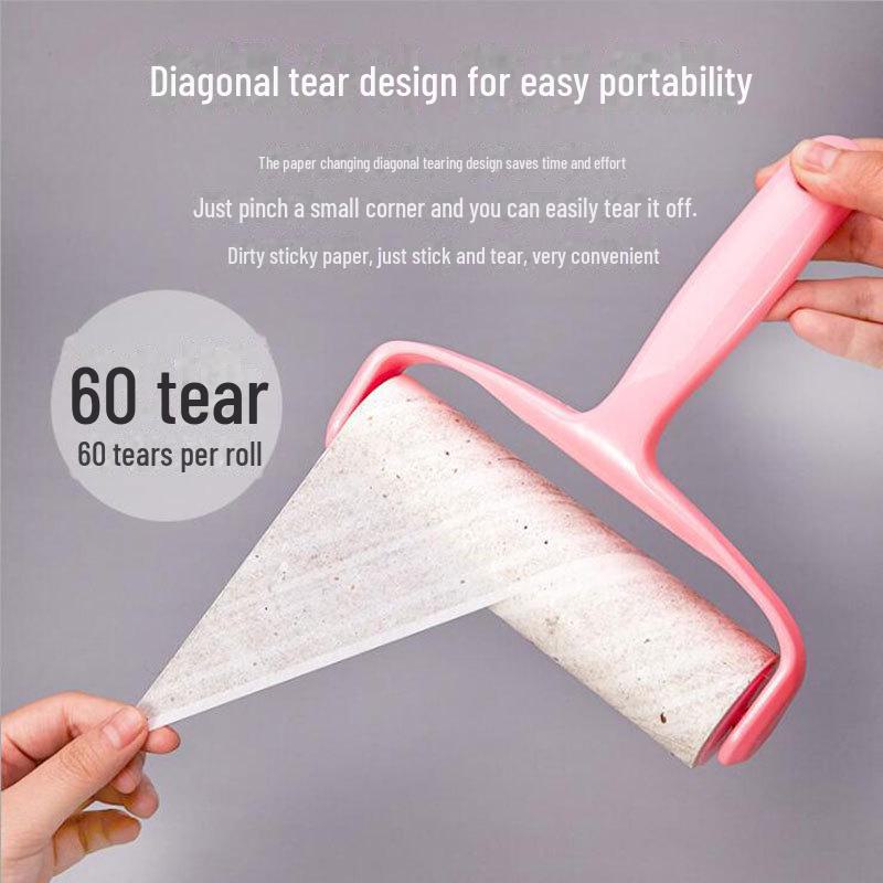 Large Pet Hair Roller Set with Free Shipping: Includes Dust Collector & Replacement Rolls for Clothes