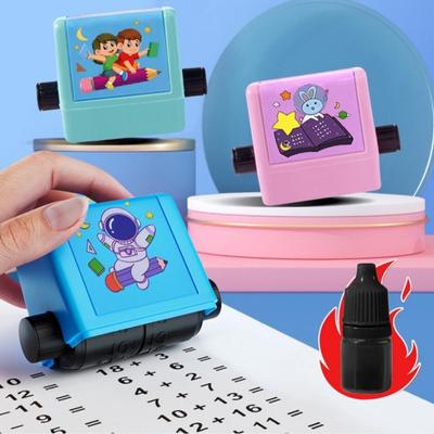 Multiplicar E Dividir Children's Seal Arithmetical Toy Rolling Type Within 100 Subtrair Math Exercise Education Adicionar  Unique