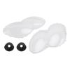 2Pcs Headlight Shell Lens Cover+Glue For Benz W230/R230 SL500 SL600 2003-08