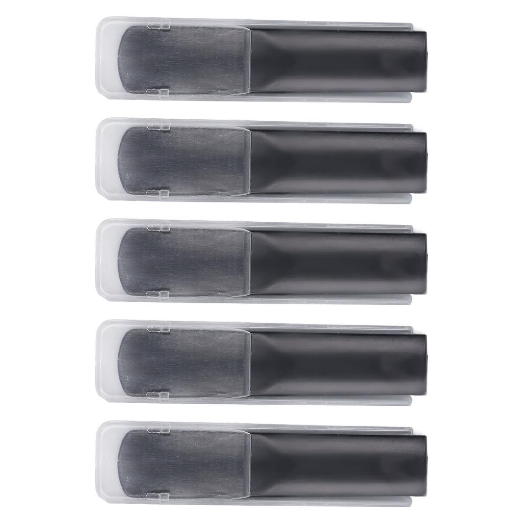 5PCS Eb Alto Saxophone Reeds Strength 2.5 Resin Sax Reeds Replacement for Woodwind Instrument Beginners and Players