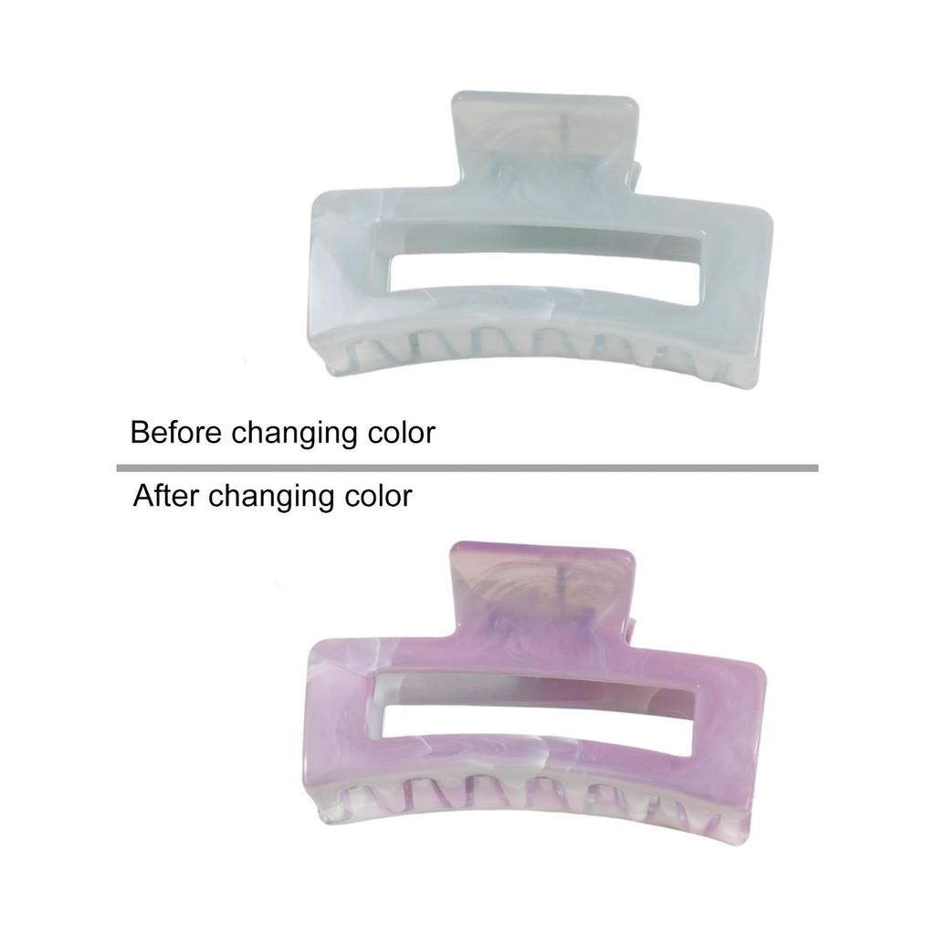New Hawaiian Flower Hair Claw Clips Discoloration In Sunlight, Strong Hold Beach Hair Accessories for Women Thin Thick Hair