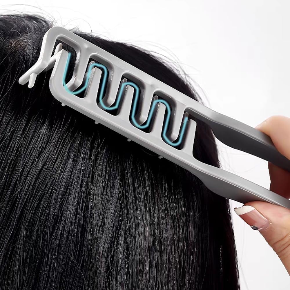 Styling Comb With Texture, Large Tooth Comb For Volume And Care, Volume For The Hair With Bangs