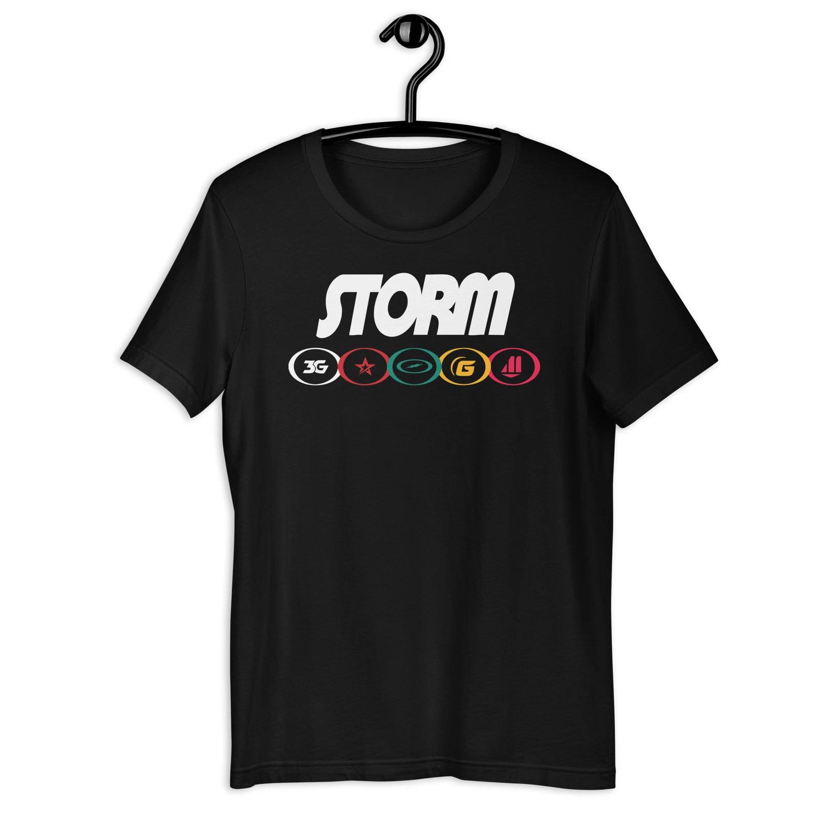 Футболка с логотипом Storm Bowling S-5XL - Забавный дизайн, Новое поступление XL