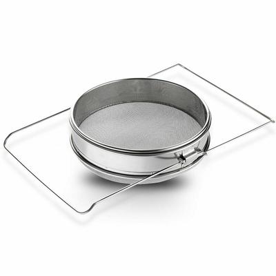 Coador de mel Peneira dupla Aço inoxidável Apiário Apicultura Ferramentas de filtro de mel