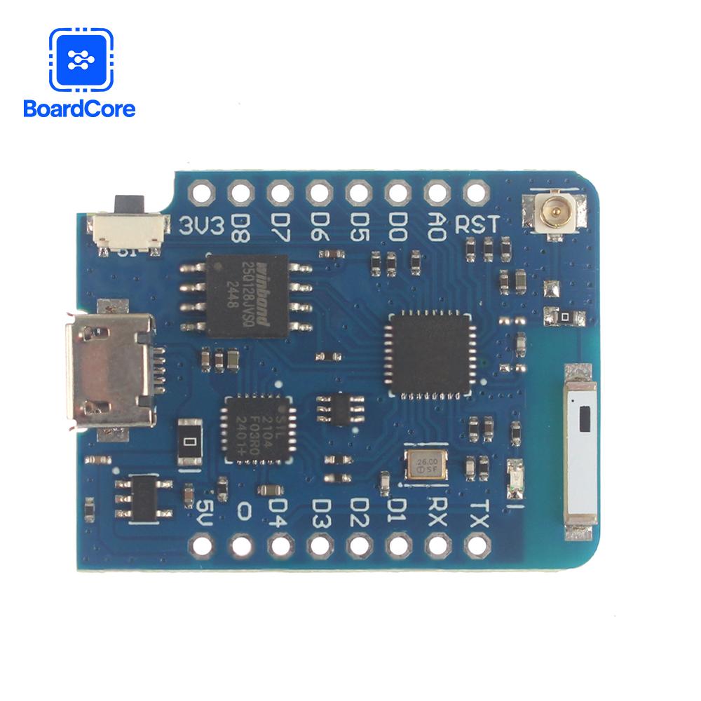 WeMos D1 Mini Pro V3.0 NodeMcu 16MB bytes Lua WIFI Internet of Things Development board based ESP8266 CH340G Nodemcu V2