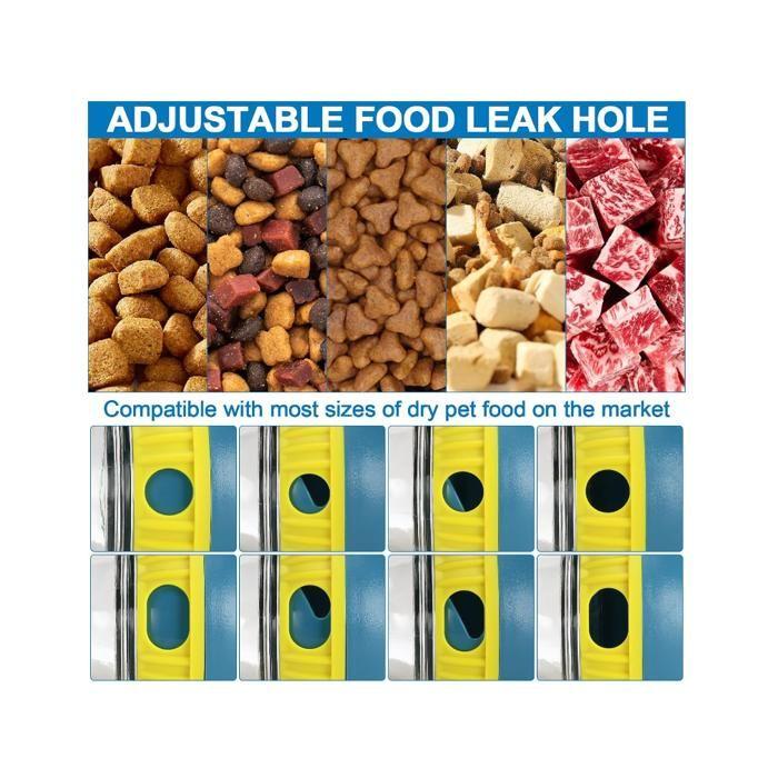 Jouet Interactif pour Chien, Distributeur de Friandises, Distributeur de Croquettes, Distributeurs de Friandises Interactifs,Jouets