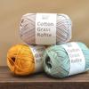 Handmade Cotton and Raffia DIY Yarn Pack for Weaving Bags & Hats