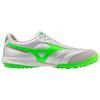 Mizuno Morelia Sala Pro Comfortable TF (Rubber Studs) Non-Slip Durable Soccer Shoes Unisex Soccer Shoes Silver Green Q1GB2513