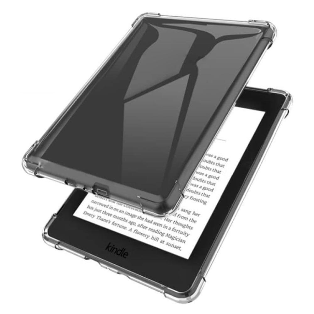 For Amazon Kindle Paperwhite 4 (2018) Case Four Corner Protection Transparent Tablet TPU Cover