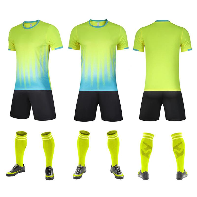 Adult Children'S Football Jersey Set Summer Football Training Jersey, Light Board Football Jersey Team Uniform Printing