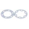 2/2.5/4/5Mm Aluminium Alloy E-Bike Electric Scooter Brake Pads Spacer Six Holes Disc Washer Wheel Bike Washer