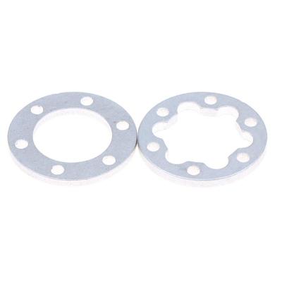 Piesă de distanțare pentru plăcuțe de frână din aliaj de aluminiu cu potrivire precisă, șaibă disc cu șase găuri pentru frâne fiabile de E-Bike și scutere