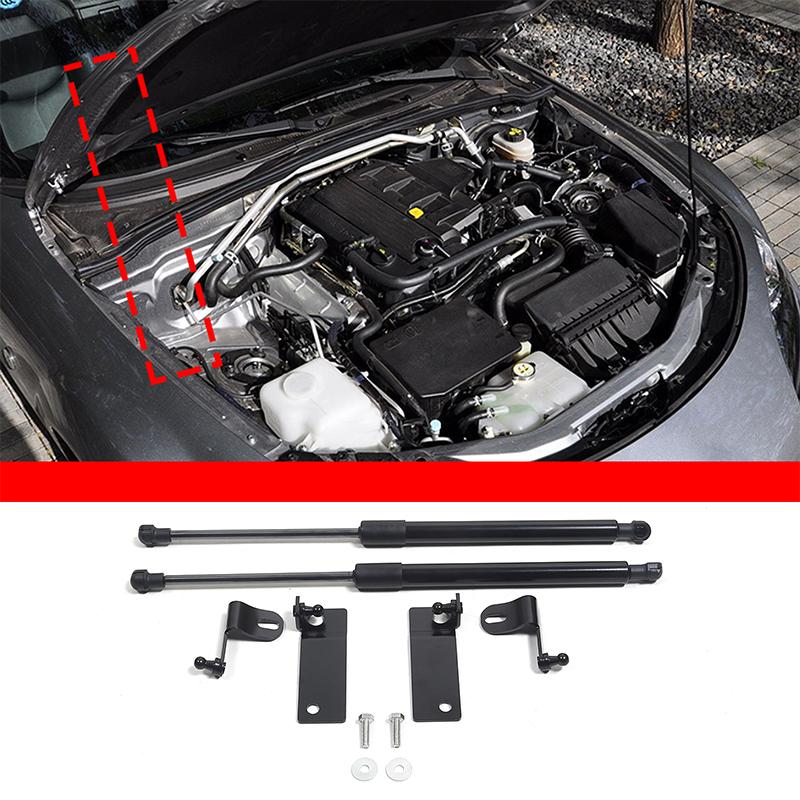 Car Front Engine Cover Hood Shock Lift Struts Bar Support Rod Arm Gas Spring Bracket For Mazda MX-5 2008-2015 Accessories