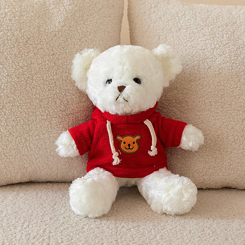 Plush Toy Teddy Bear Doll Sweater Bear Doll Birthday Gift Plush Doll Stall