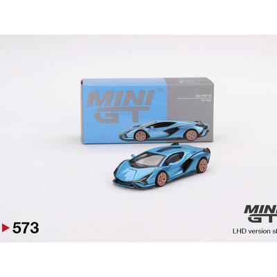 Minigt 1:64 Sian FKP 37 Ble Aegir Blue 529 588 573 Alloy Car Model