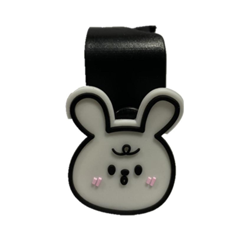 Car Cartoon Cute Seat Back Hooks In Various Colors For Car Interior Decoration