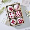 Christmas Cartoon Foam Candy Decoration Christmas Ball Pendant Macaron Colorful Sequins Christmas Tree Decoration Ball