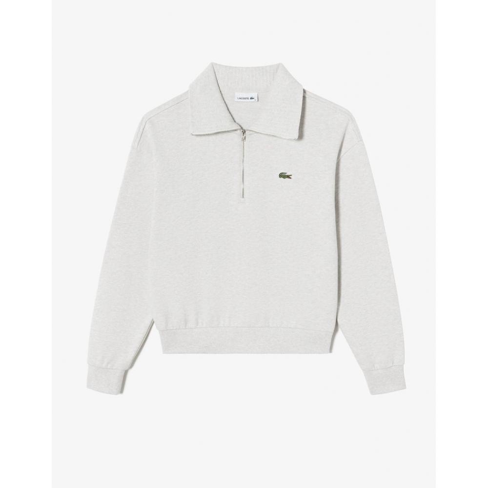 

LacoSTe Women S Half Zip Up T ShirT Sf276e 54n 70v 034