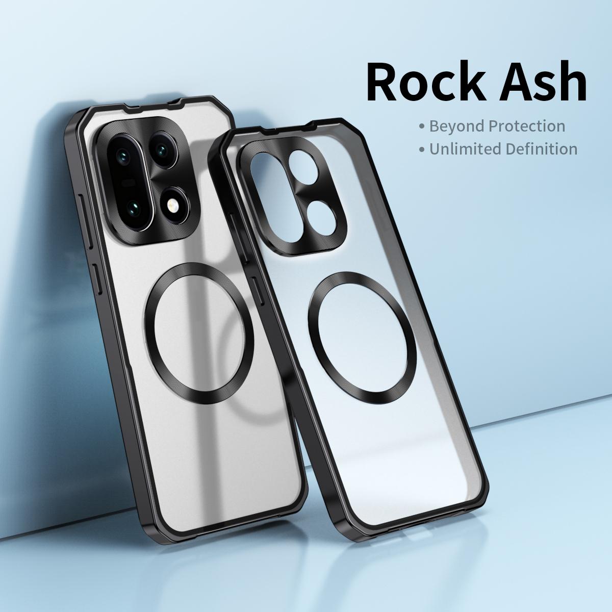 

Push Pull Metal Aluminum Alloy Bumper Case for OnePlus 15 One Plus 15 1+15R Magnetic Wireless Charger Back Anti Drop Cover OnePlus 15R чёрный