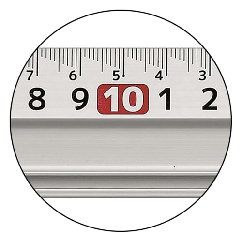 Niigata Seiki SK Aluminum Scale, Quick Step Scale, 100cm, AS-100, with Grooving Groove