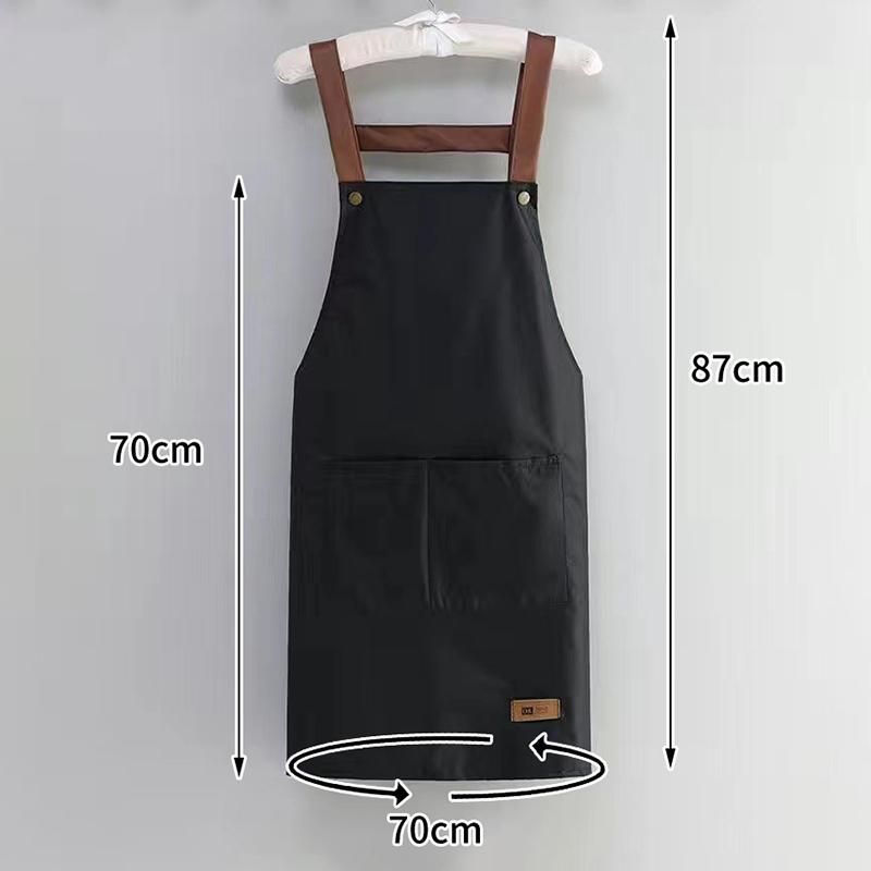 Vodotěsná zástěra Odolná proti nečistotám Zástěra Kuchyňské olejivzdorné oděvy na vaření bez rukávů Zástěry na vaření Příslušenství na čištění kuchyně