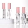 2.5Ml/3Ml Wave Lip Gloss Tube Transparent Thick Rod Large Brush Head Empty Bottle Lips Glaze Container Makeup Packaging Material