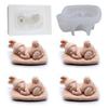 Silicone Angel Baby Mold for Scented Candles, Plaster, Resin, Soap, Baking, and Chocolate