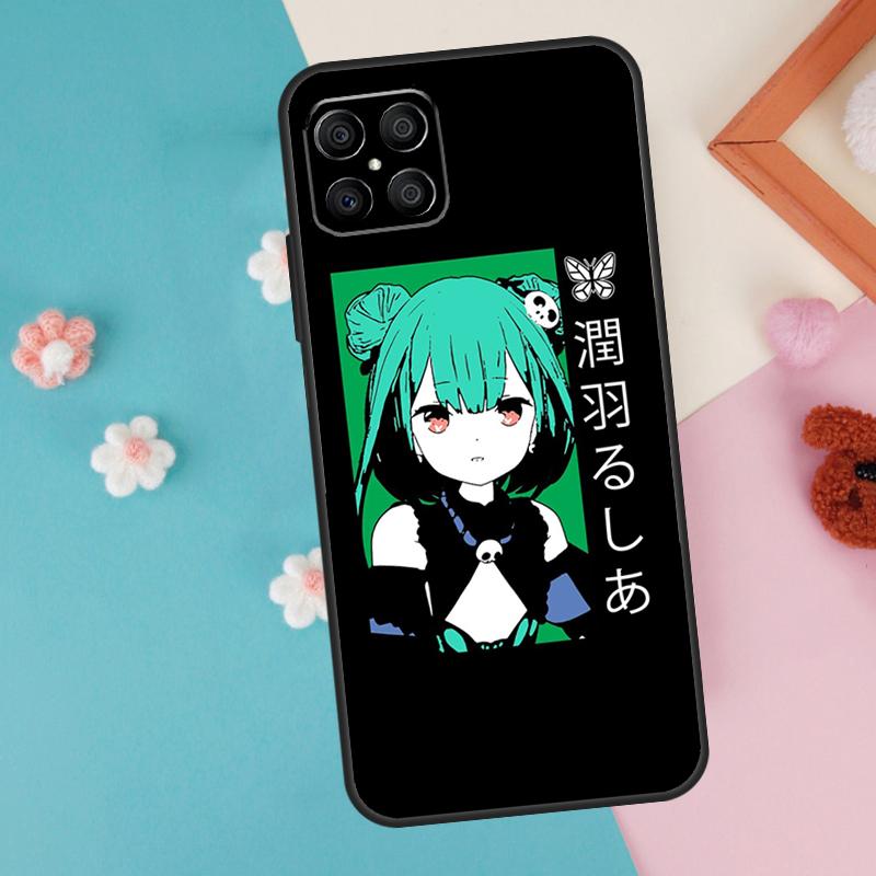 Uruha Rushia Hololive Anime Case For Honor 200 Pro 50 70 90 X9a X8a X8 X9 X8b X9c X9b Honor Magic 7 Pro 5 6 Lite Cover