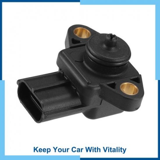 Pack (1) Air Intake MAP Pressure Sensor No.1859072F21 For Mitsubishi  Black