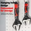 Adjustable Large Opening Wrench Universal Spanner CR-V Steel Mechanical Workshop Repair Tools Car Bicycle Wrench Hand Tools