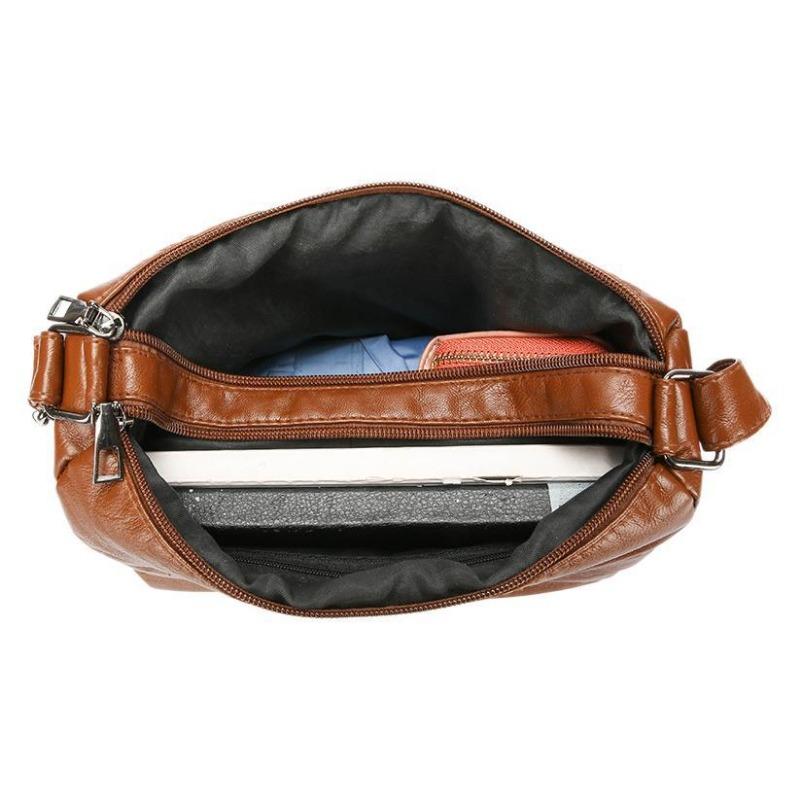 Multi Layer Minimalist Single Shoulder Diagonal Bag