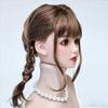 100% Silicone Head Standard Wig Suitable for 130-180CM Sex Doll Body 2 Connection Methods GJ-TF015