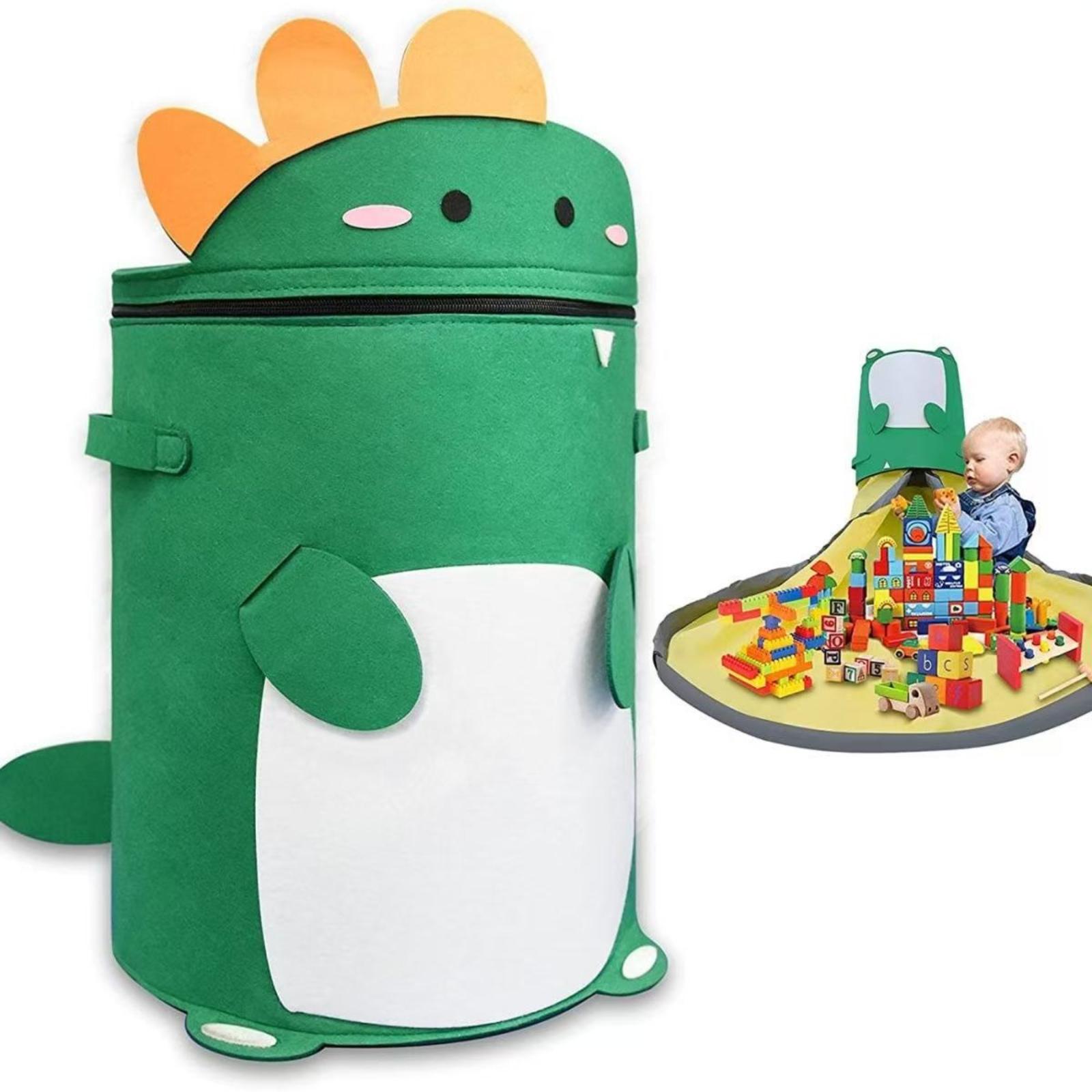 

Cartoon Storage Bucket, Children s Toy Storage Bag, Household Clothing Storage Basket One Size