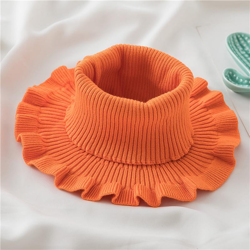 Damen Grobstrick Schal Pullover: Warmer, vielseitiger Nackenschutz für Herbst & Winter mit dekorativem Kragen