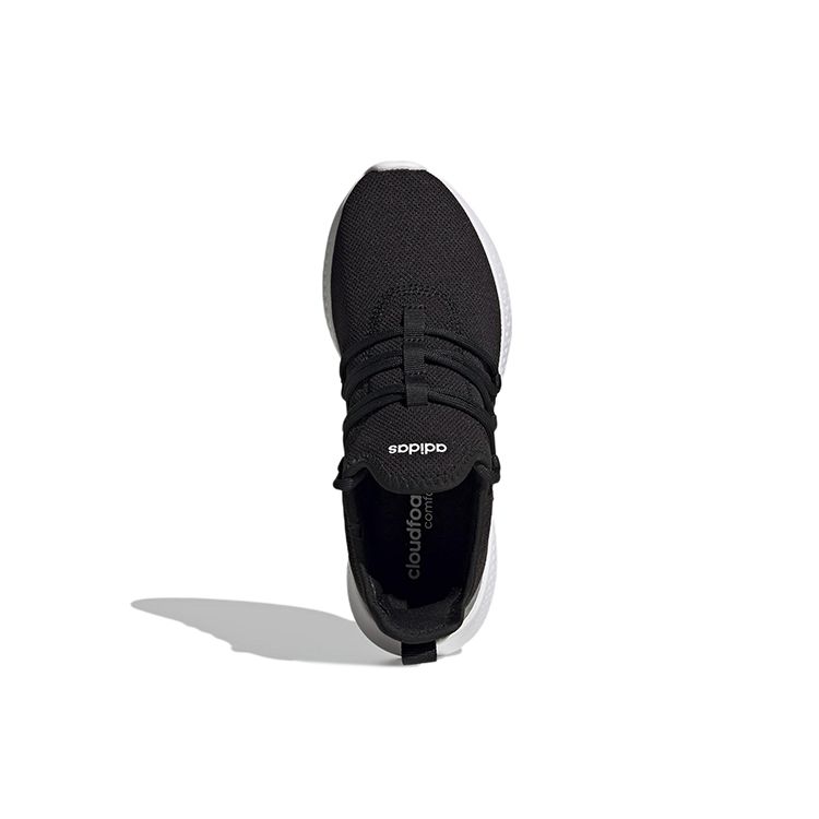 Adidas Neo Puremotion Adapt 2.0 Classic Daily Fabric Slip-Resistant Durable Breathable Low-Top Running Shoes Women Sneaker Black White GZ6355