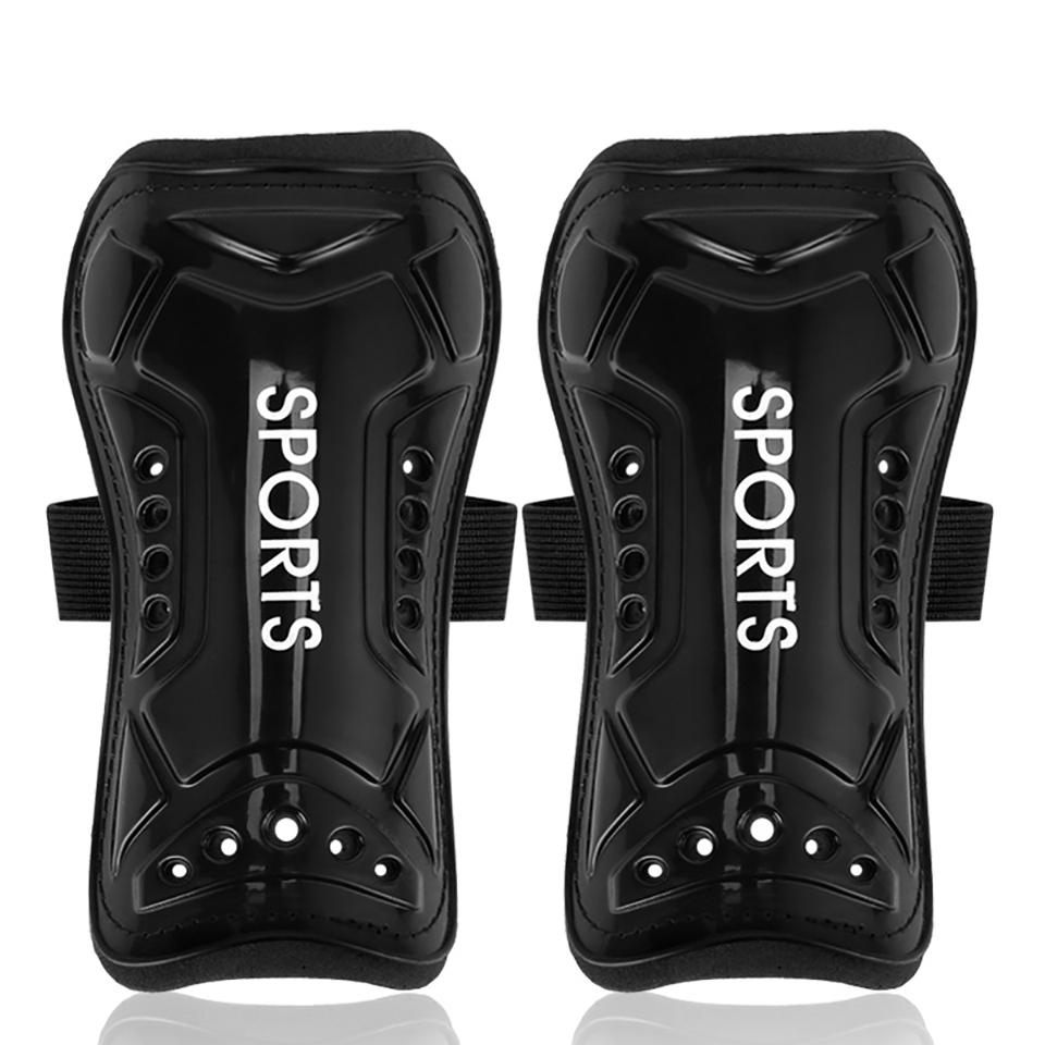 Loogdeel 1Pair Soccer Shin Guards for Children Youth Adults Football Leg Pads Calf Protection Shin Support Straps