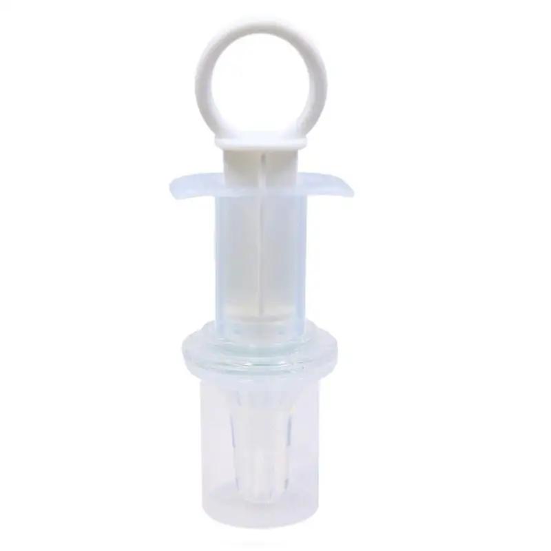 Transparent Infant Medicine Dropper for Pacifier Nipple Syringe