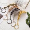 Pattern Handle Bag Accessories DIY Craft Bag Making Purse Frame Purse Clasp Frame Bag Kiss Clasp Lock Purse Frame Kiss Clasp
