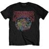 Guns N Roses T Shirt Use you Illusion Tour USA Band Logo Official Mens Black