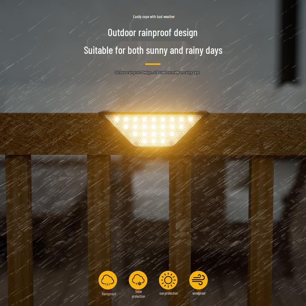 Solar Pathway Lights: Waterproof Outdoor Stair and Walkway Lighting