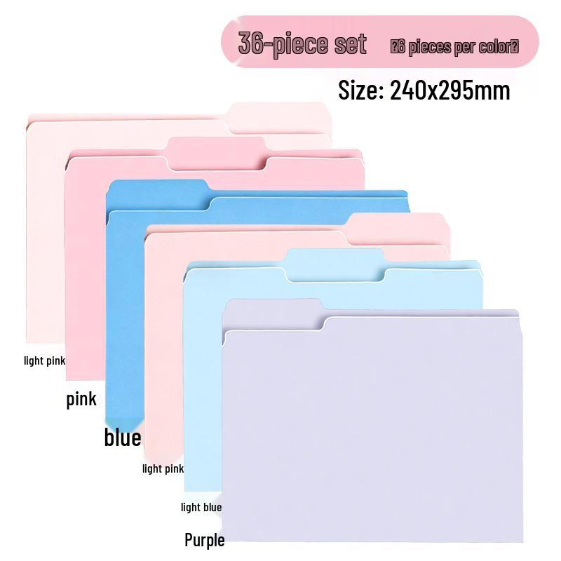 Letter Size Manila 3-Tab Classification Folder
