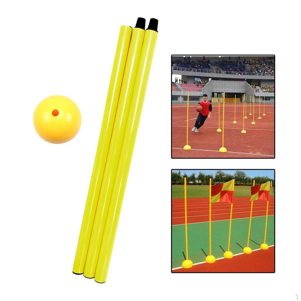Soccer Door Practice Aid Indicator Barrier Stick Stand Kit