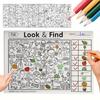 Handwriting Exercise Fun Coloring Book Look & Find Game Book  Children Gift