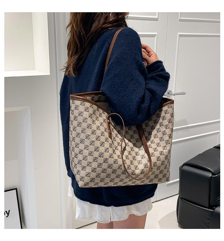 Modny damski tote o dużej pojemności: Najlepiej sprzedająca się torba crossbody i na ramię