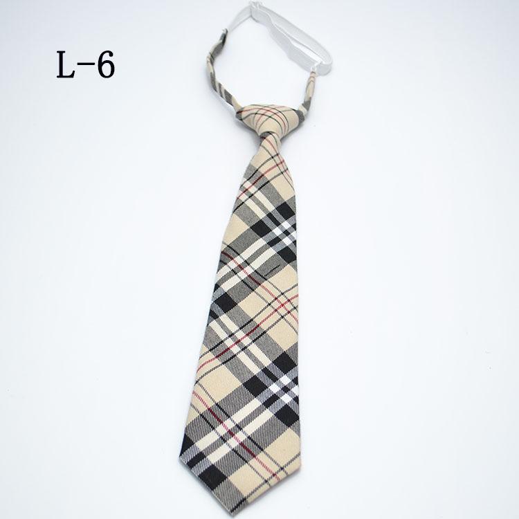 Kinderkrawatte Polyester Gestreift Baumwolle Karomuster Krawatte Schuluniform Auftrittsaccessoires