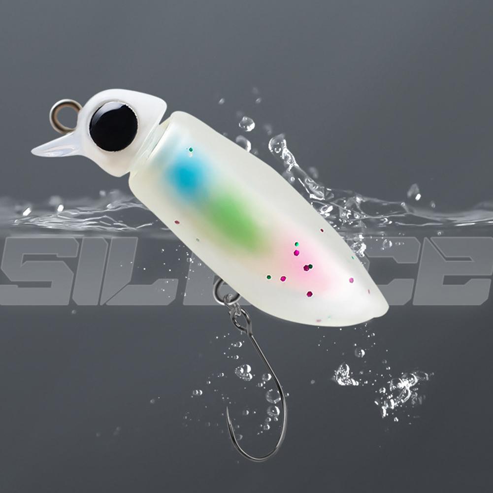 38mm 2.3g Mini Floating Trout Fishing Lure Soft Plastic Body Artificial Insect Bait for Freshwater and Saltwater Fishing